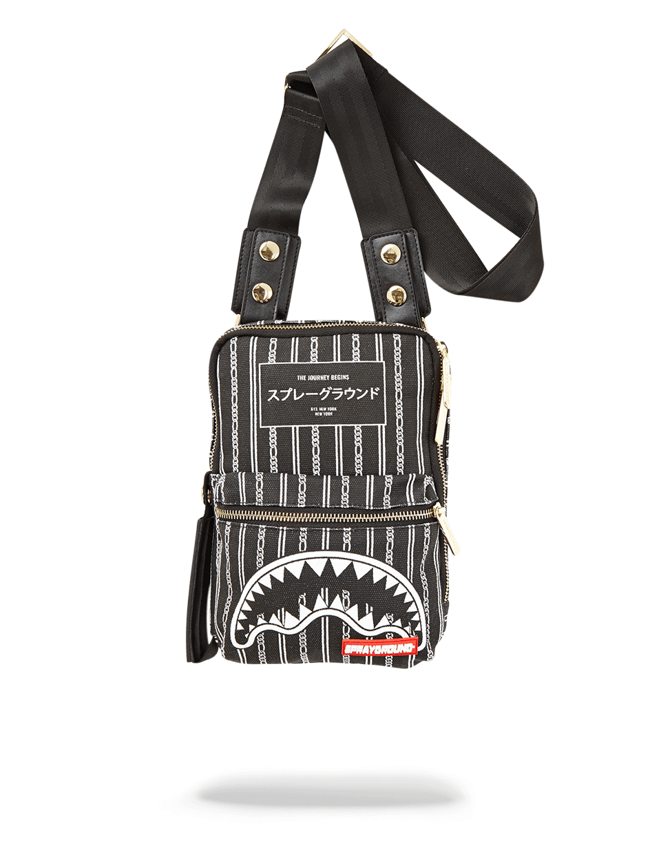 REVERSE BLACK SHARKS IN PARIS SLING
