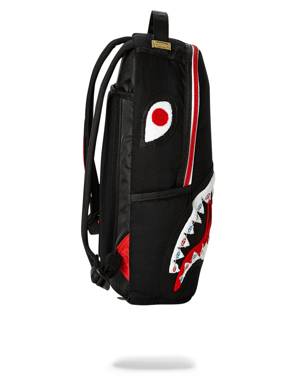 BRACES SHARK (BLACK)