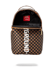 3D MOLDED RUBBER CHECKERED LOGO