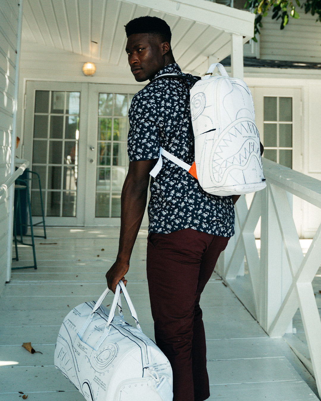 TECHNICAL CUT & SHARK BACKPACK (DLXV)