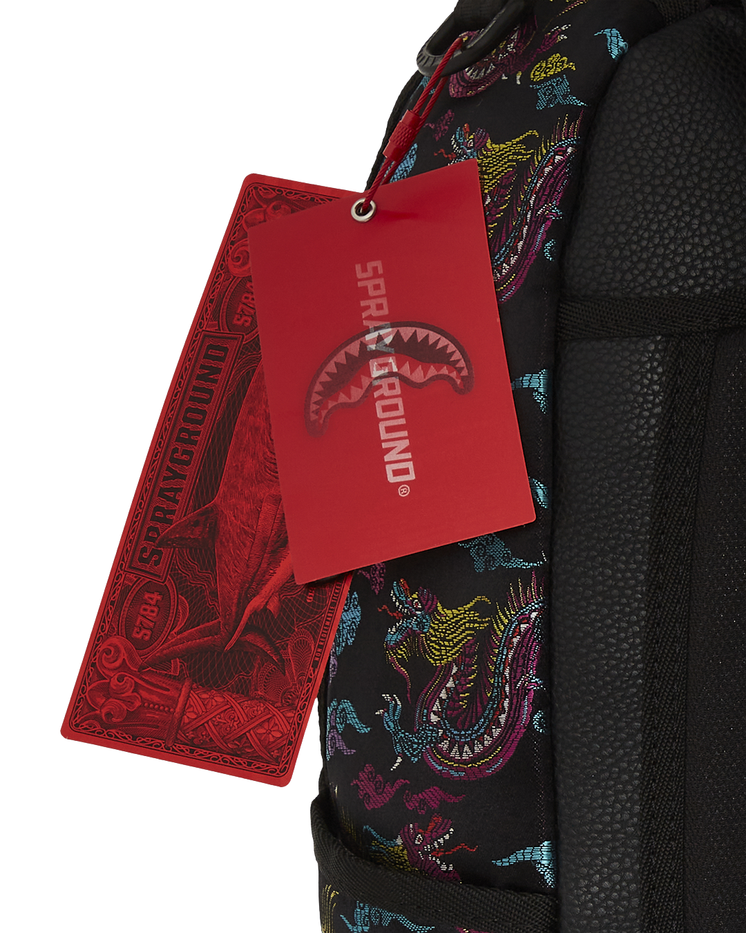 EMBROIDERED DRAGONS DLX BACKPACK