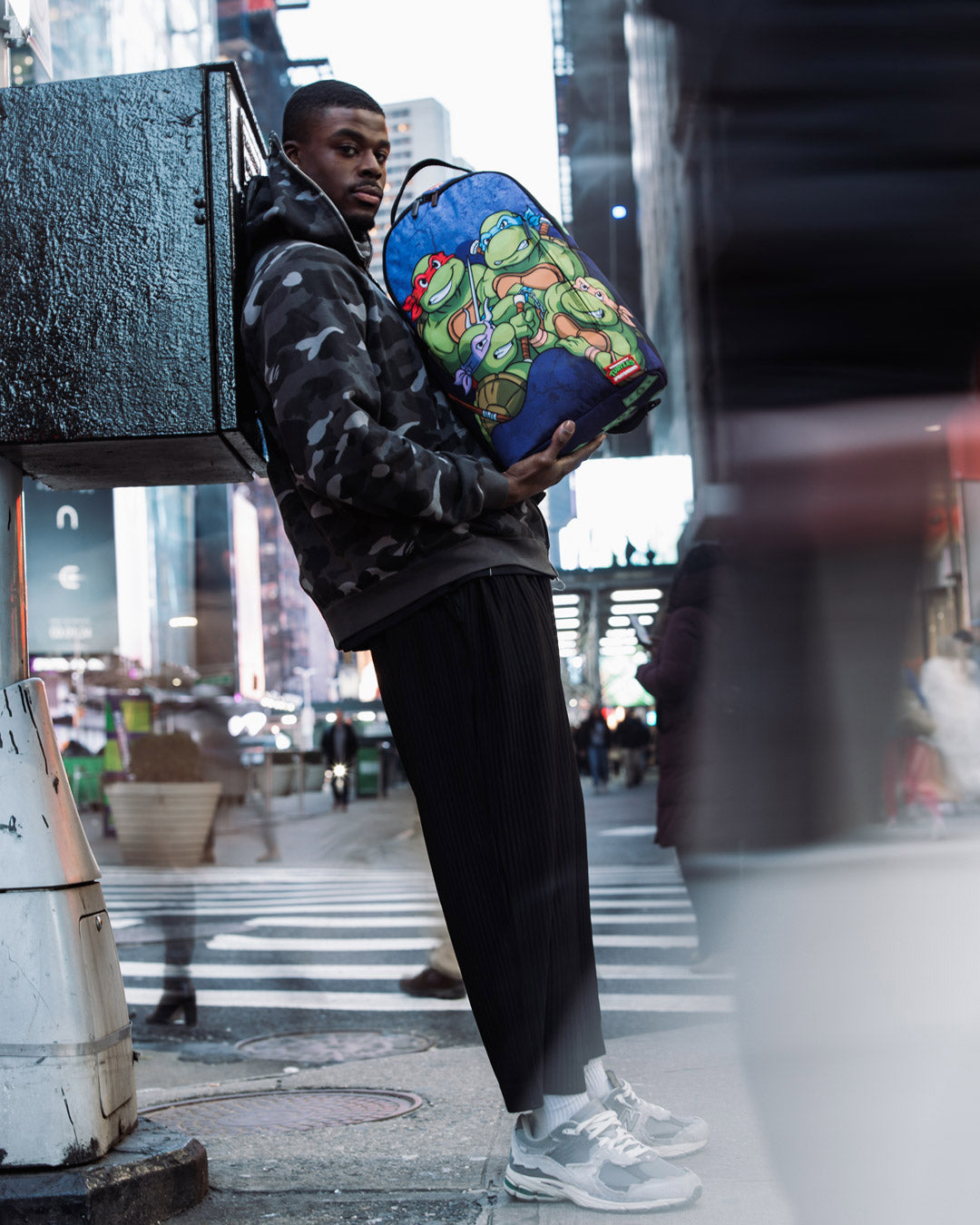 TMNT SEWER CAP DLXSR BACKPACK