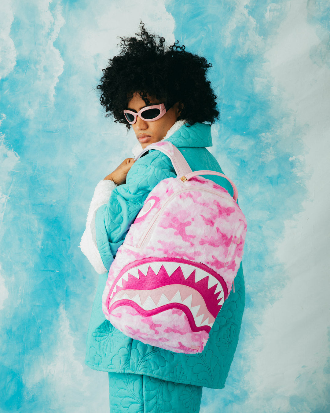 FURRROCIOUS IN PINK DLXSF BACKPACK